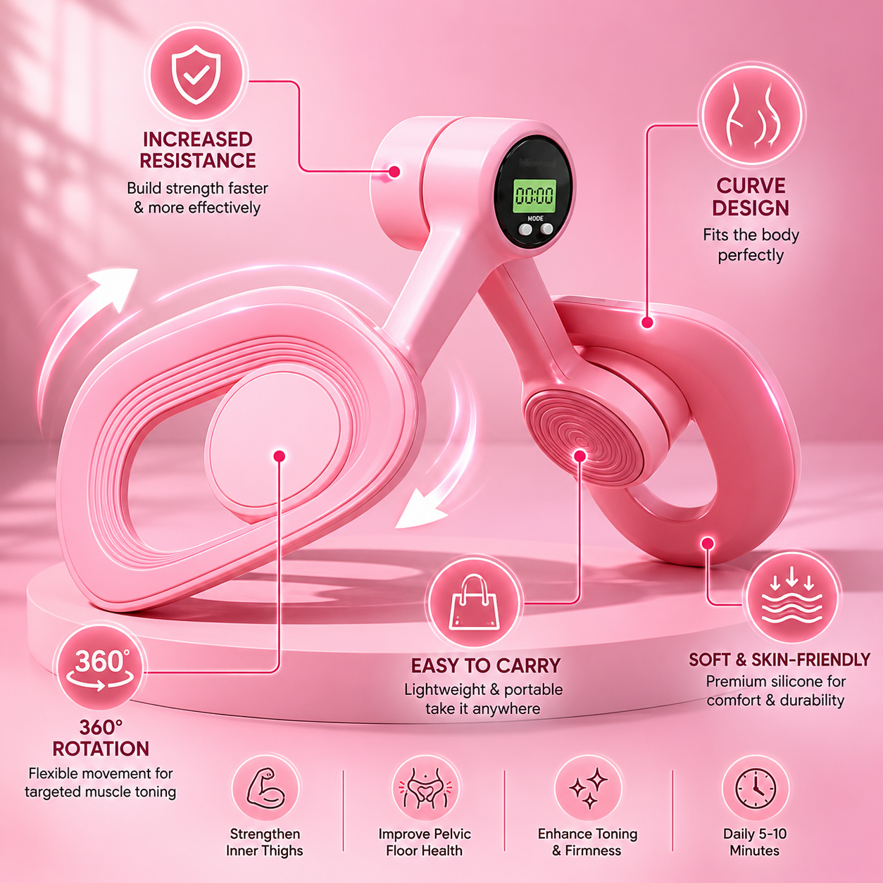 Navela Fit™ Thigh & Pelvic Floor Trainer